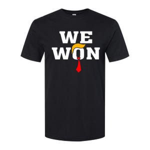 Trump Vance We Won Win Inauguration Day 2025 47th President Softstyle CVC T-Shirt