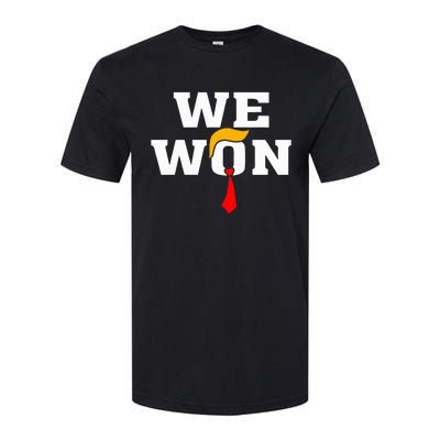 Trump Vance We Won Win Inauguration Day 2025 47th President Softstyle CVC T-Shirt