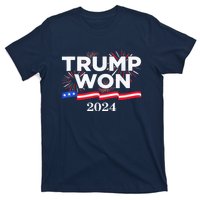 Trump Vance We Won 2024 Trump Vance 2025 Trump Won 2024 Election Inauguration T-Shirt