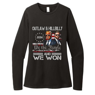 Trump Vance We Won Win Inauguration Day 2025 47th President Womens CVC Long Sleeve Shirt