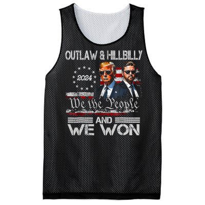 Trump Vance We Won Win Inauguration Day 2025 47th President Mesh Reversible Basketball Jersey Tank