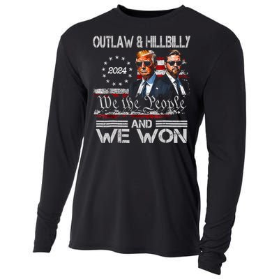 Trump Vance We Won Win Inauguration Day 2025 47th President Cooling Performance Long Sleeve Crew