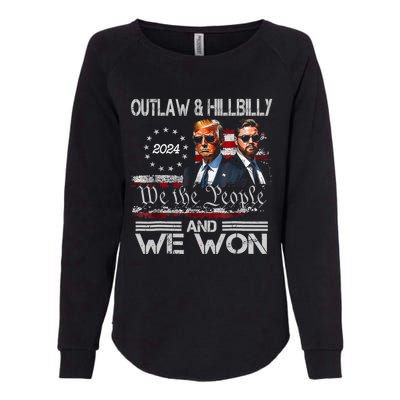 Trump Vance We Won Win Inauguration Day 2025 47th President Womens California Wash Sweatshirt