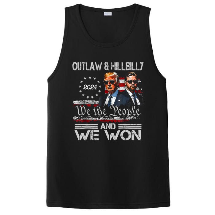 Trump Vance We Won Win Inauguration Day 2025 47th President PosiCharge Competitor Tank