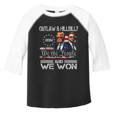 Trump Vance We Won Win Inauguration Day 2025 47th President Toddler Fine Jersey T-Shirt