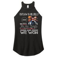 Trump Vance We Won Win Inauguration Day 2025 47th President Women's Perfect Tri Rocker Tank