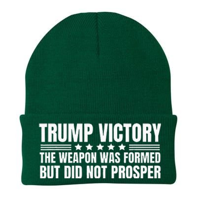 Trump Victory Weapon Formed But Did Not Prosper Christian Knit Cap Winter Beanie