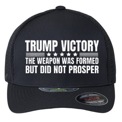 Trump Victory Weapon Formed But Did Not Prosper Christian Flexfit Unipanel Trucker Cap