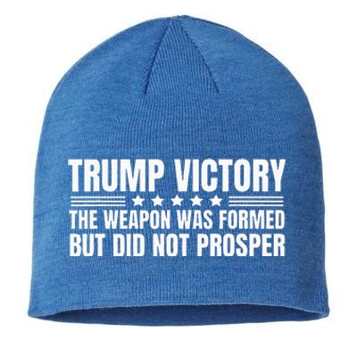 Trump Victory Weapon Formed But Did Not Prosper Christian Sustainable Beanie