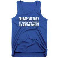 Trump Victory Weapon Formed But Did Not Prosper Christian Tank Top