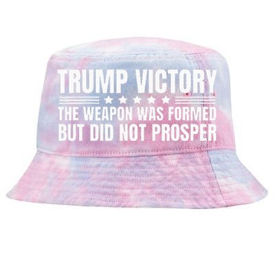 Trump Victory Weapon Formed But Did Not Prosper Christian Tie-Dyed Bucket Hat