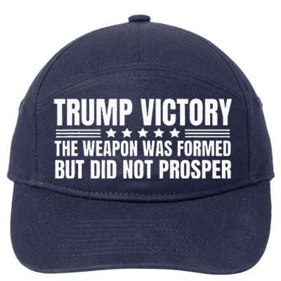 Trump Victory Weapon Formed But Did Not Prosper Christian 7-Panel Snapback Hat