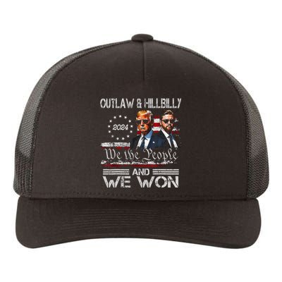 Trump Vance We Won Win Inauguration Day 2025 47th President Yupoong Adult 5-Panel Trucker Hat