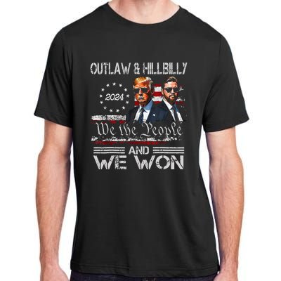 Trump Vance We Won Win Inauguration Day 2025 47th President Adult ChromaSoft Performance T-Shirt