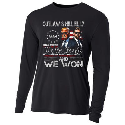 Trump Vance We Won Win Inauguration Day 2025 47th President Cooling Performance Long Sleeve Crew