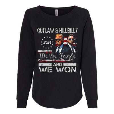 Trump Vance We Won Win Inauguration Day 2025 47th President Womens California Wash Sweatshirt