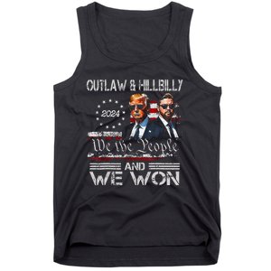 Trump Vance We Won Win Inauguration Day 2025 47th President Tank Top