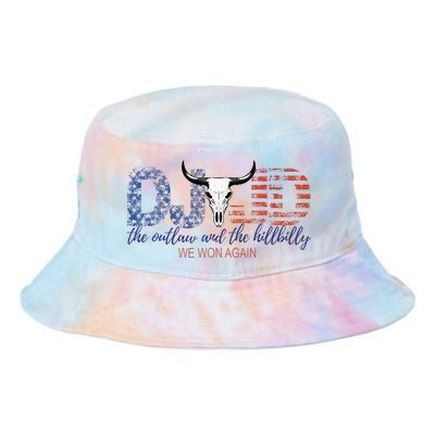 Trump Vance We Won Win Inauguration Day 2025 47th President Tie Dye Newport Bucket Hat