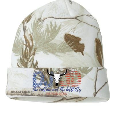 Trump Vance We Won Win Inauguration Day 2025 47th President Kati Licensed 12" Camo Beanie