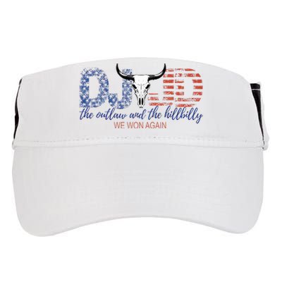 Trump Vance We Won Win Inauguration Day 2025 47th President Adult Drive Performance Visor