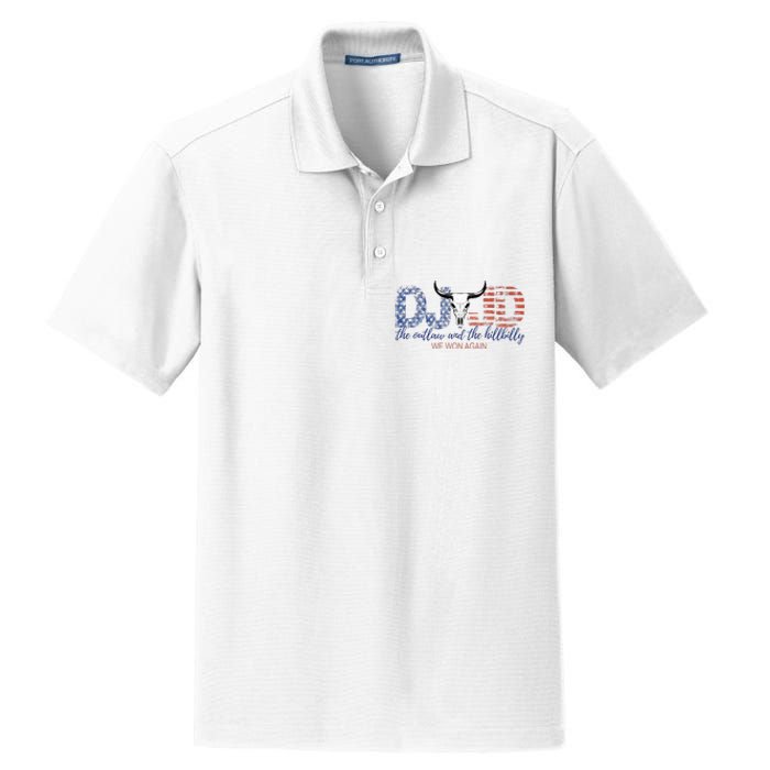 Trump Vance We Won Win Inauguration Day 2025 47th President Dry Zone Grid Polo