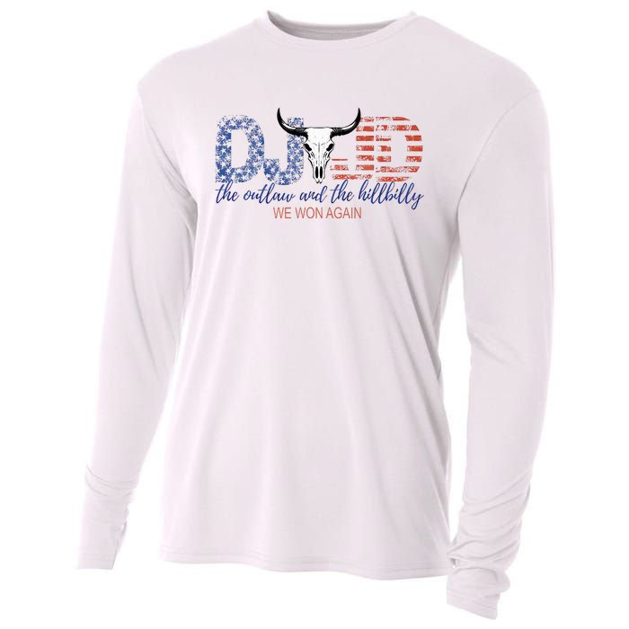 Trump Vance We Won Win Inauguration Day 2025 47th President Cooling Performance Long Sleeve Crew