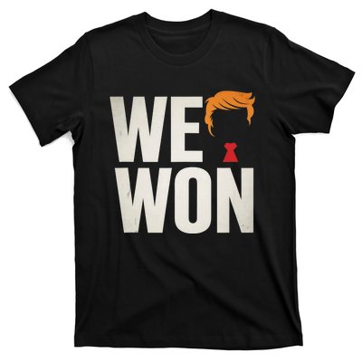 Trump Vance We Won Win Inauguration Day 2025 47th President T-Shirt