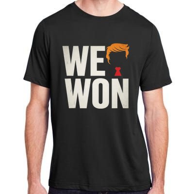 Trump Vance We Won Win Inauguration Day 2025 47th President Adult ChromaSoft Performance T-Shirt