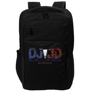 Trump Vance We Won Win Inauguration Day 2025 47th President Impact Tech Backpack