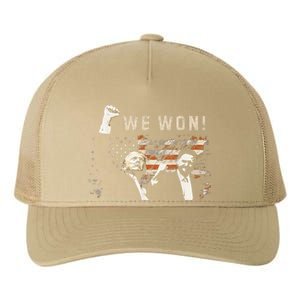 Trump Vance We Won Win Inauguration Day 2025 47th President Yupoong Adult 5-Panel Trucker Hat