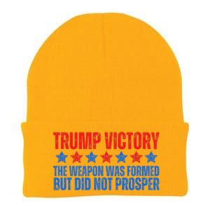 Trump Victory Weapon Formed But Did Not Prosper Christian Knit Cap Winter Beanie