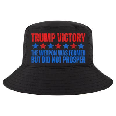 Trump Victory Weapon Formed But Did Not Prosper Christian Cool Comfort Performance Bucket Hat