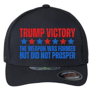 Trump Victory Weapon Formed But Did Not Prosper Christian Flexfit Unipanel Trucker Cap