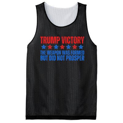 Trump Victory Weapon Formed But Did Not Prosper Christian Mesh Reversible Basketball Jersey Tank