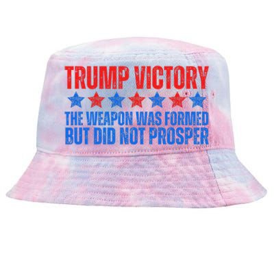 Trump Victory Weapon Formed But Did Not Prosper Christian Tie-Dyed Bucket Hat