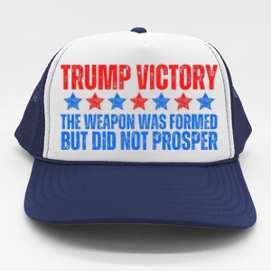 Trump Victory Weapon Formed But Did Not Prosper Christian Trucker Hat