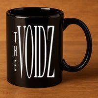 The Voidz White Stretch 11oz C Handle Ceramic Mug