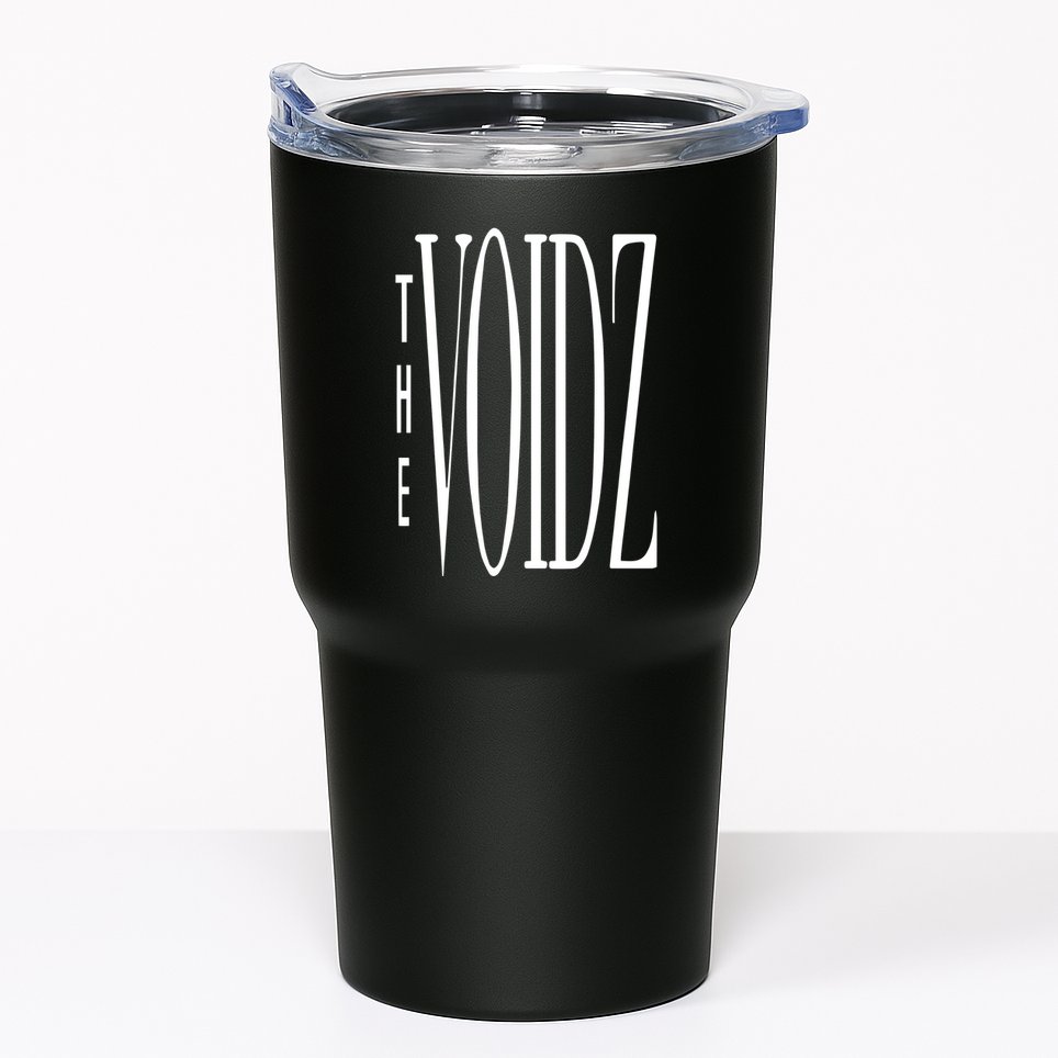 The Voidz White Stretch Tumbler