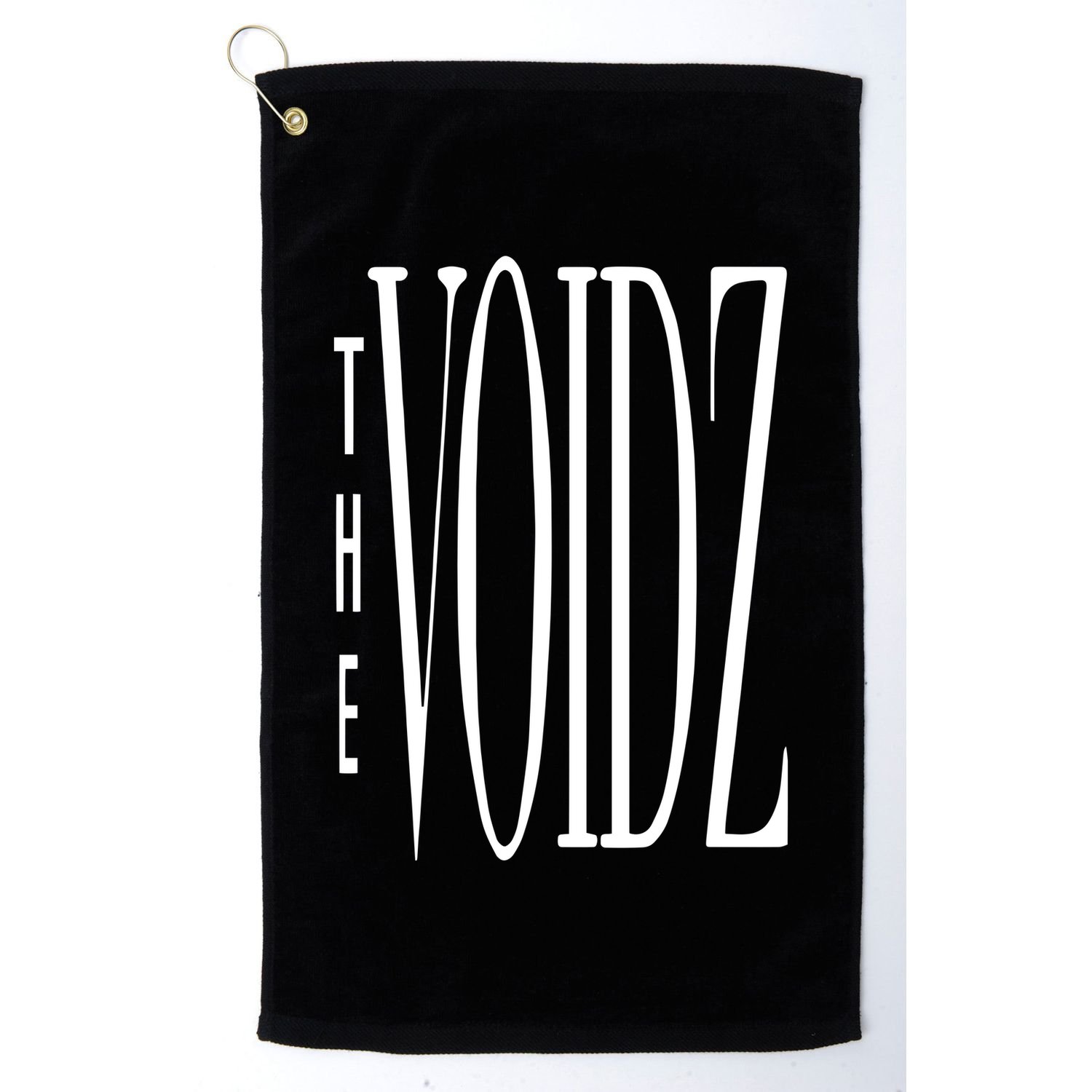 The Voidz White Stretch Golf Towel