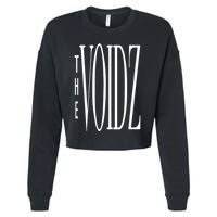 The Voidz White Stretch Cropped Pullover Crew