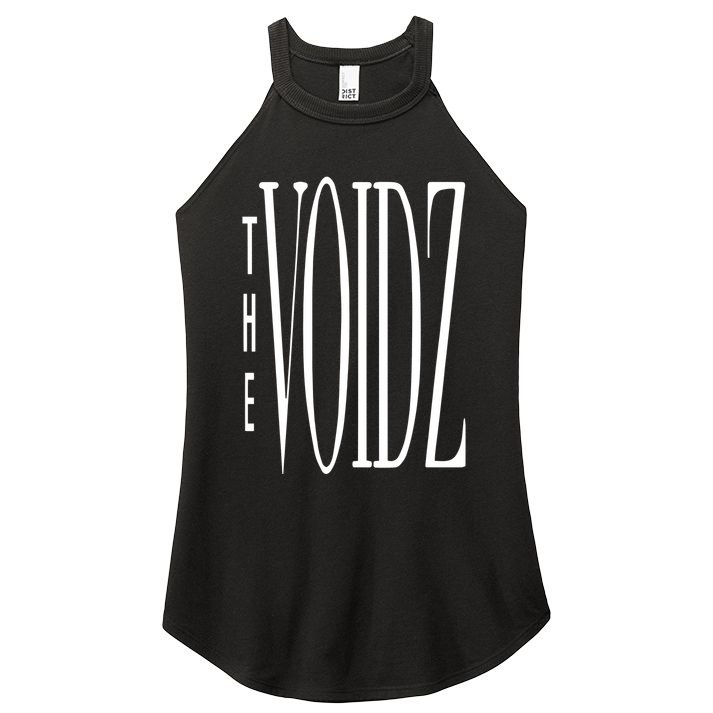 The Voidz White Stretch Women's Perfect Tri Rocker Tank