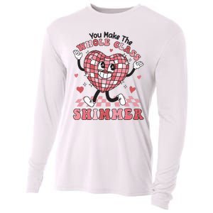 Teacher Valentine You Make The Whole Class Shimmer Cooling Performance Long Sleeve Crew