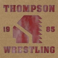 Thompson Wrestling 1985 Iconic Spirit Cotton Canvas Backpack