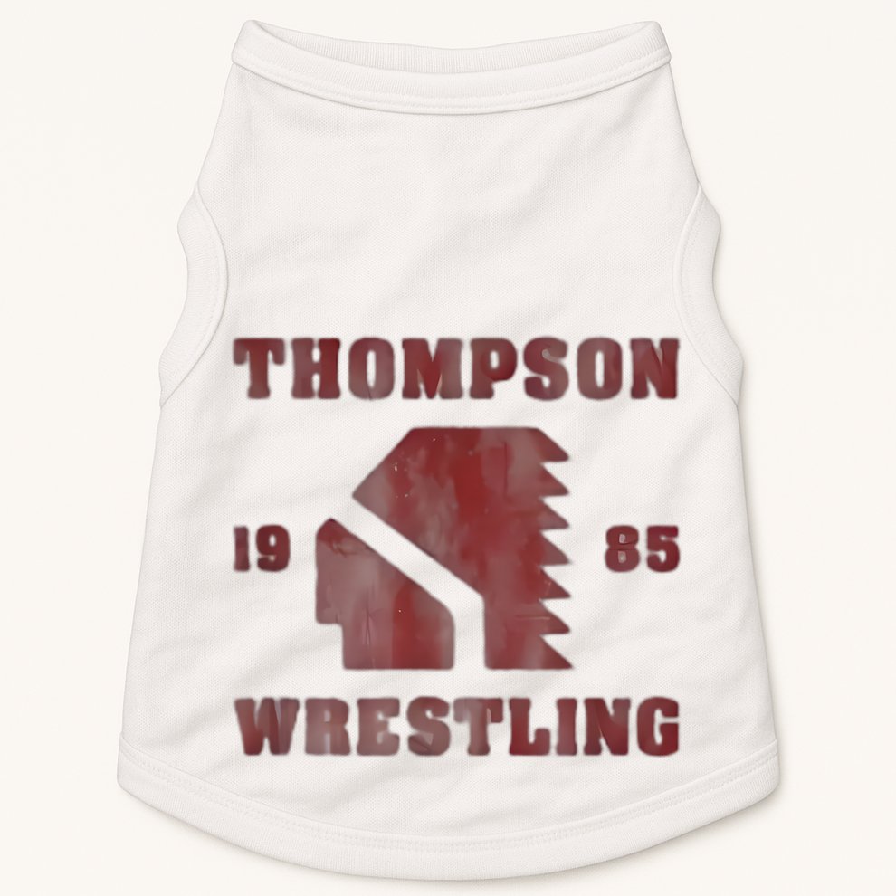Thompson Wrestling 1985 Iconic Spirit Doggie Tank