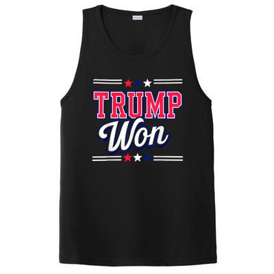 Trump Won 2024 Donald Trump Won 2024 Election Republican Win PosiCharge Competitor Tank