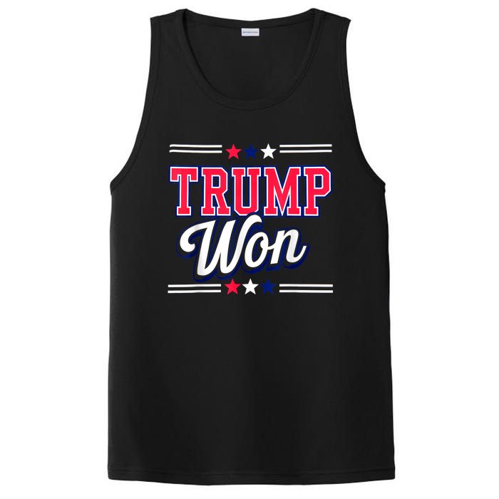 Trump Won 2024 Donald Trump Won 2024 Election Republican Win PosiCharge Competitor Tank