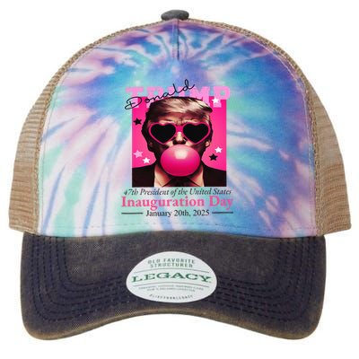 Trump Win 2024 Election Inauguration Day Legacy Tie Dye Trucker Hat