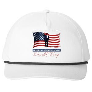 Trump Won 2024 Election Inauguration Snapback Five-Panel Rope Hat