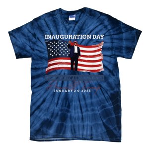 Trump Won 2024 Election Inauguration Tie-Dye T-Shirt