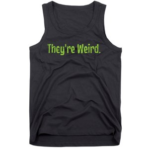 Theyre Weird 2024 Election President Harris Trump Tank Top